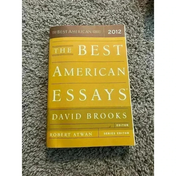 The Best American Essays | 2012 Edition | David Brooks / Robert Atwan | Textbook - Picture 1 of 4